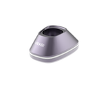 Vekix outer rotor hair clipper base silver V1 – sleek metallic charging stand for stable docking and efficient clipper recharging